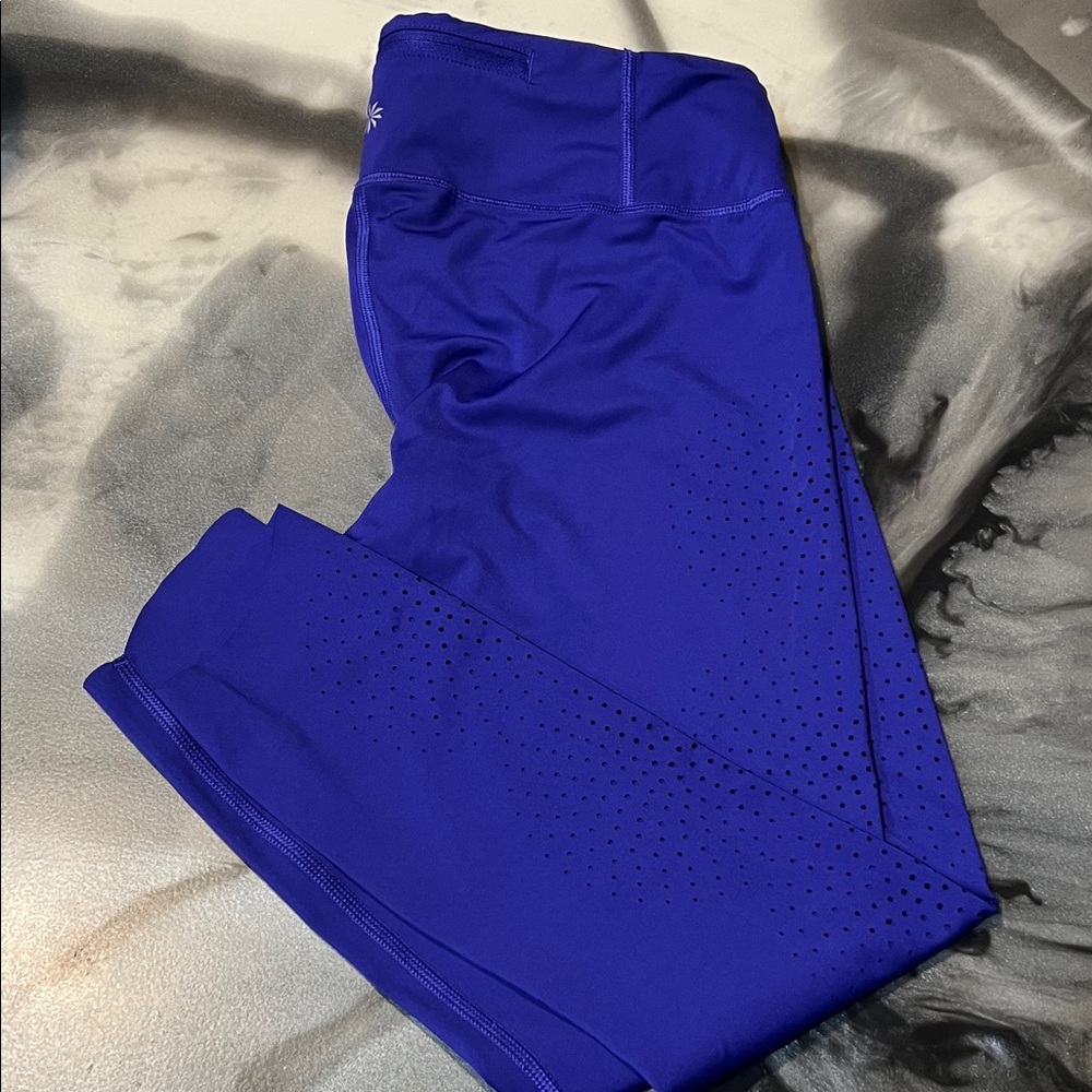 NWOT Athleta purplish Leggings. Sz S